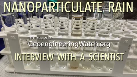 Heavy Metal Nanoparticulates IN OUR RAIN - Interview With A Scientist