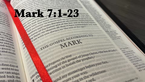 Mark 7:1-23 | All Foods Clean | Lucas Crawford