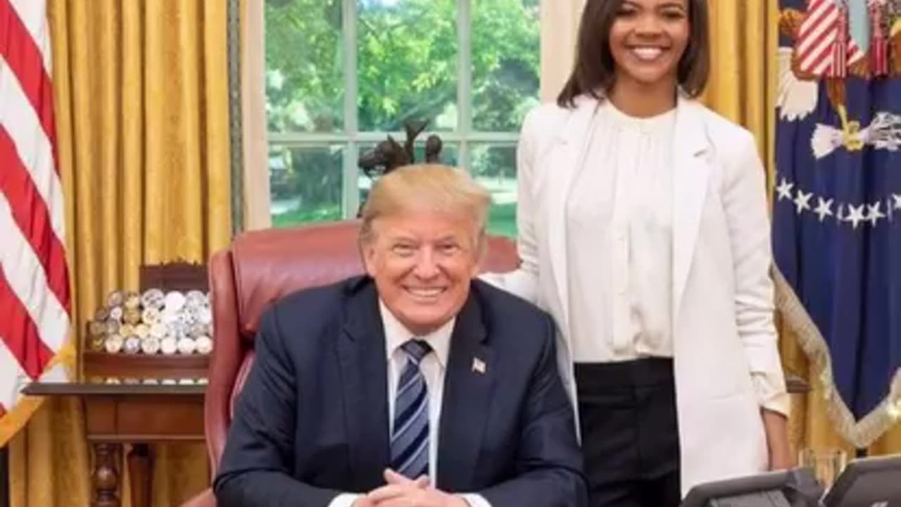 Trumps Considers Candace Owens WH Press Secretary!♡