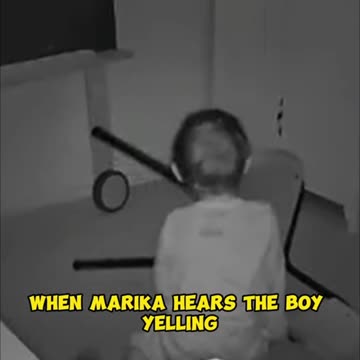 MOTHER SEES SOMETHING BOTHERING HER SON ON CCTV CAMERA