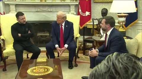 📢 MOMENTS AGO: President Trump's Bilateral Meeting with Ukrainian President Zelenskyy 🇺🇸🇺🇦