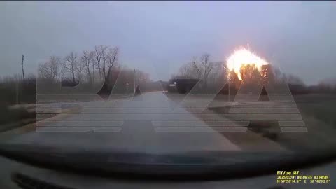 Russian Glide Bomb Smashes into Yard of Boarding School(Sudza, Free Republic of Kursk)