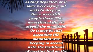 Matthew 14:23 - Daily Bible Verse Commentary