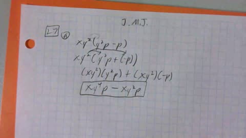 Saxon Algebra 1 Lesson 27 (a)