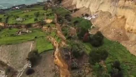 More than 1,000 people were displaced after heavy rains Niscemi, Sicily, Italy.