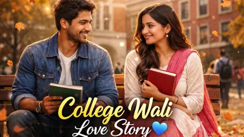 College Wali Love Story 💙 | Punjabi Romantic Song | College Life Special