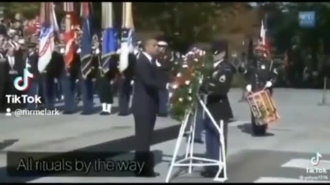 Biden Not President-Tomb of Unknown Soldier