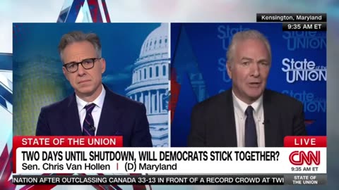 Sen Van Hollen says Trump and Musk Illegally Withheld Govt Funds #news 