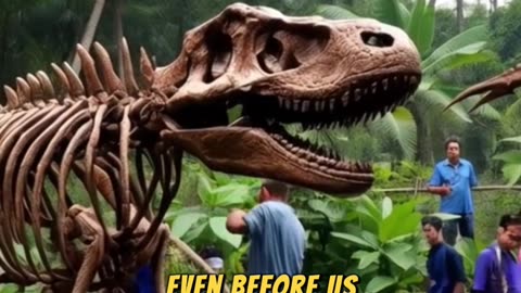 Dinosaur life from past to present in jurassic world