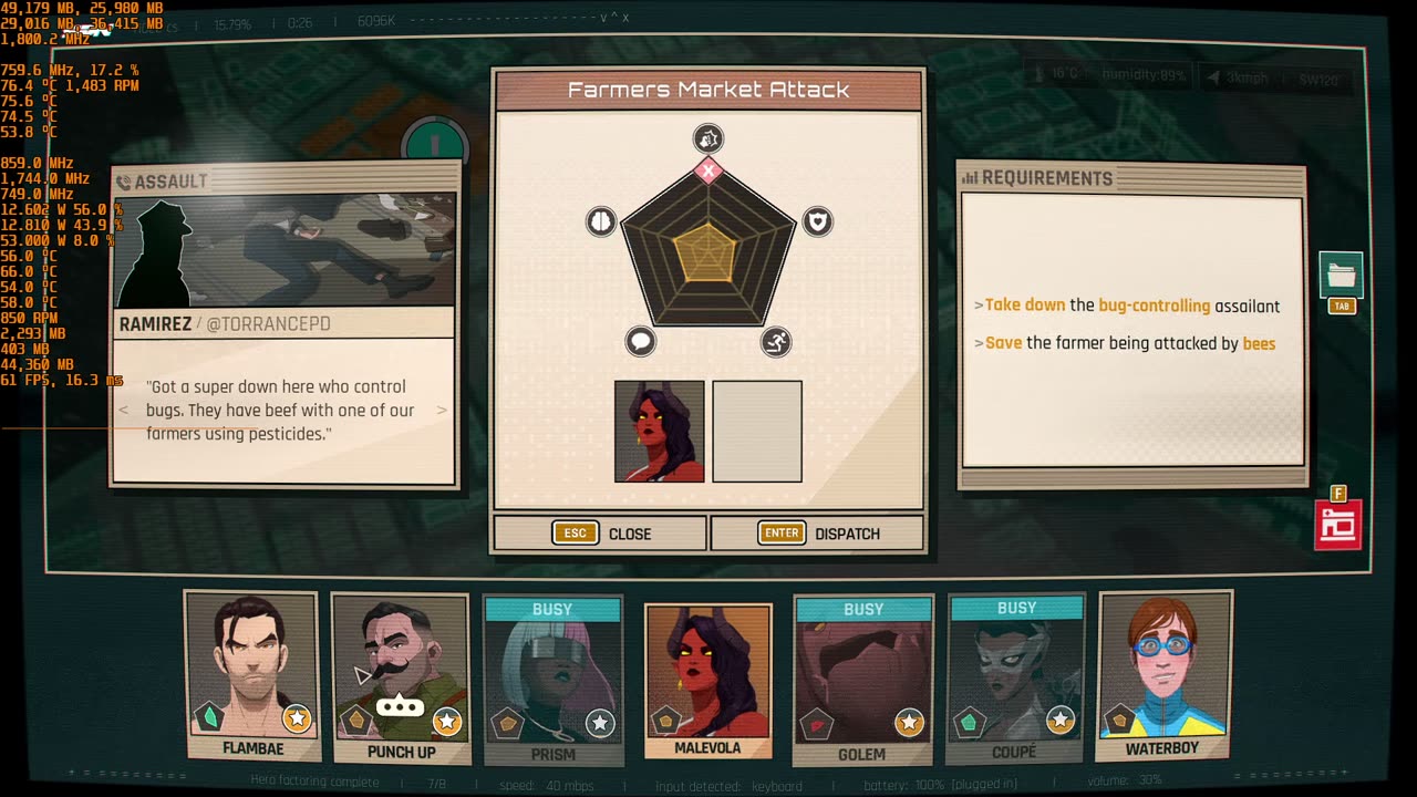 Dispatch Pt 7 It's eve of Pt 8