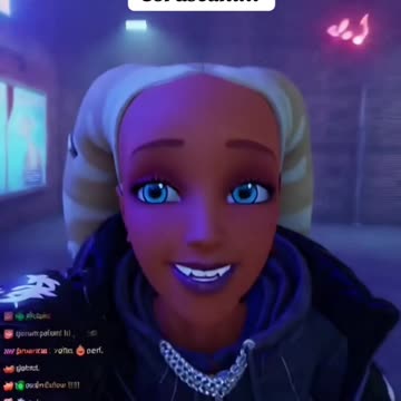 Ai twi’lek rapper Flagship Yoshi running away from fans after her concert!!!😱