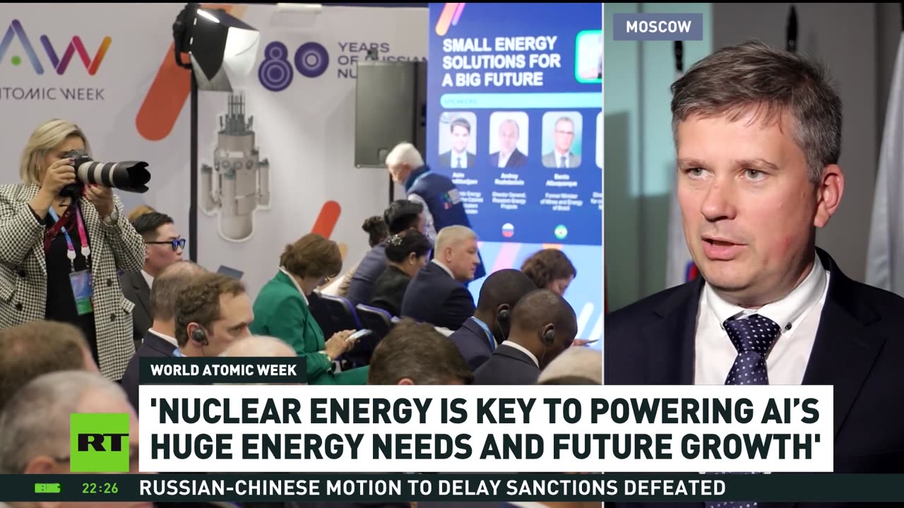 'Nuclear energy is key to powering AI’s huge energy needs' — Evgeny Abakumov