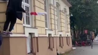 Poland — Locals Remove Left-Wing Rag That Had No Place There