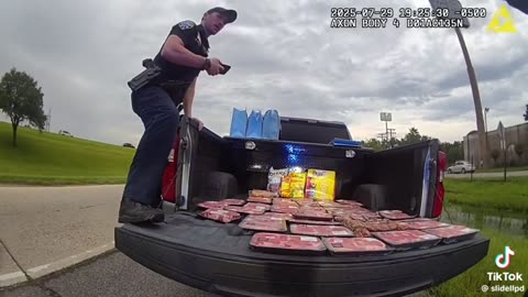 Cops are on the case of the Walmart meat wall
