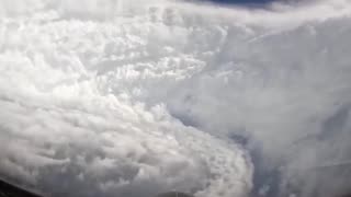 US Air Force Reserve Hurricane Hunters flew directly through Category 5 Hurricane