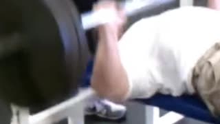 145kg beach press reps