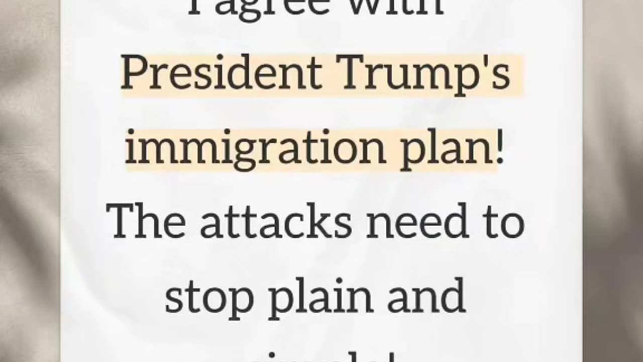 Stop political video