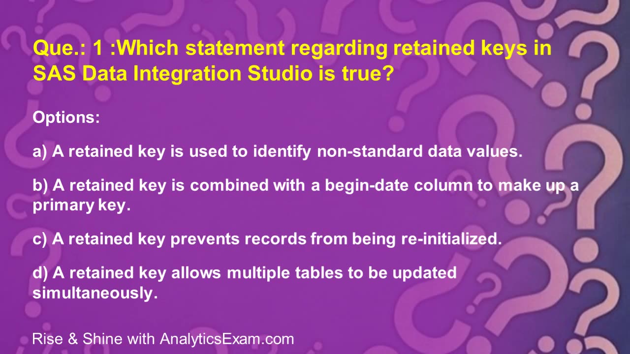 SAS Data Integration Development (A00-260) Exam | Expert Tips & Tricks