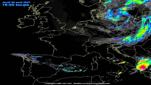 Miran Rubin - Meteociel.fr - Kud plovi ovaj brod - 26.08.2021 - 27.08.2021