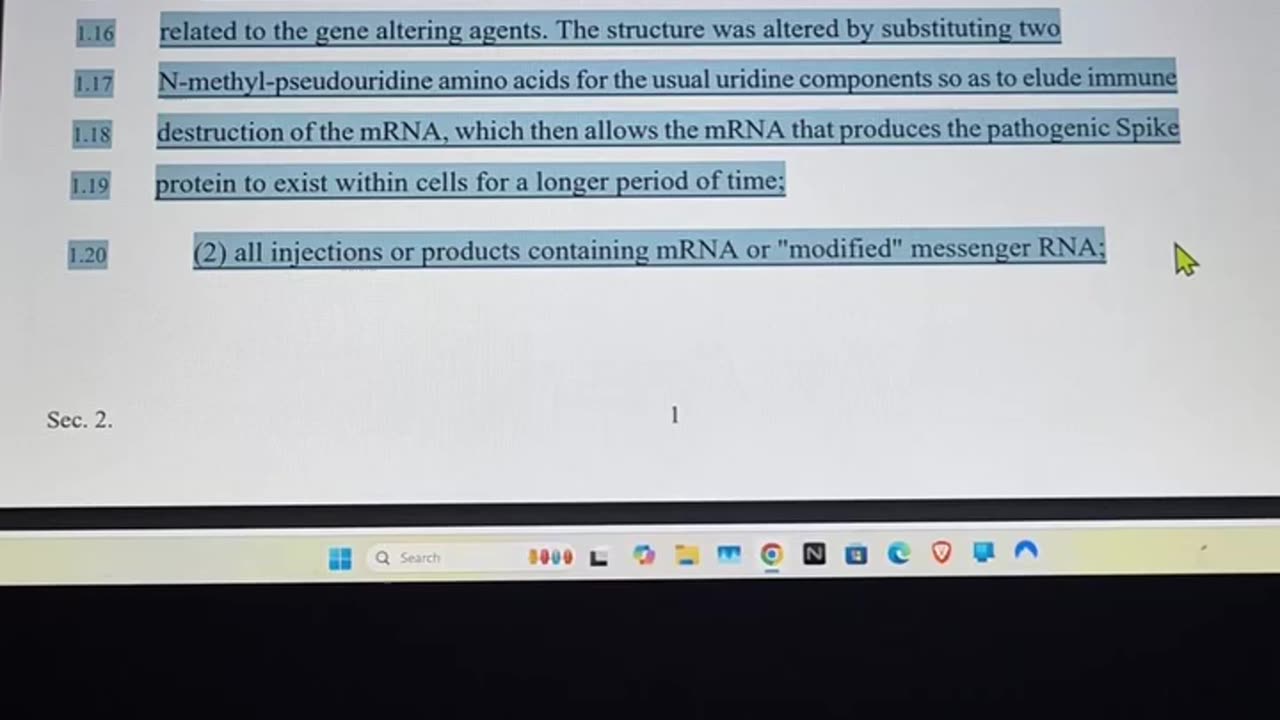 “mRNA Bioweapon Prohibition Act” - Minnesota Bill Designates mRNA as Products of Mass Destruction