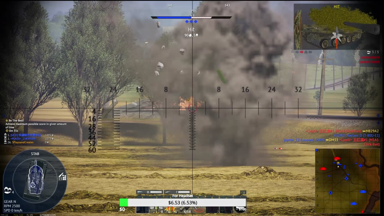 WAR THUNDER - German Top Tier Leopard 2 PSO Gameplay