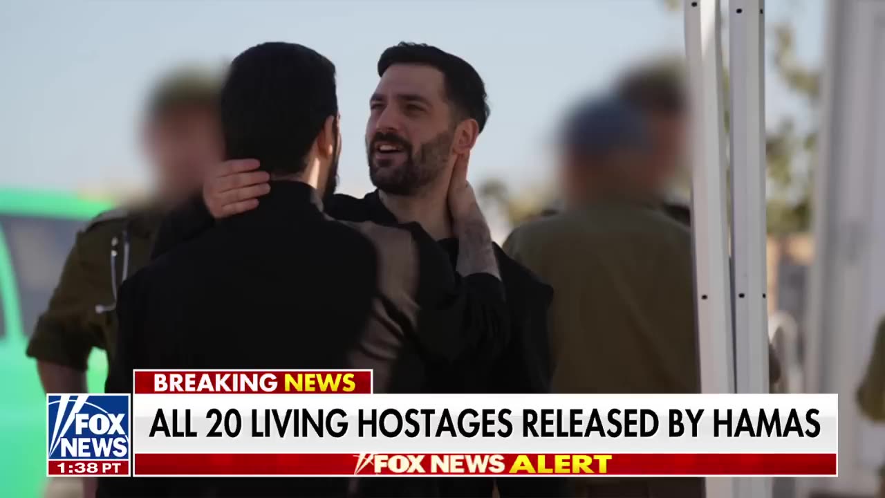 SEE IT: First images emerge of hostages being released from Hamas captivity