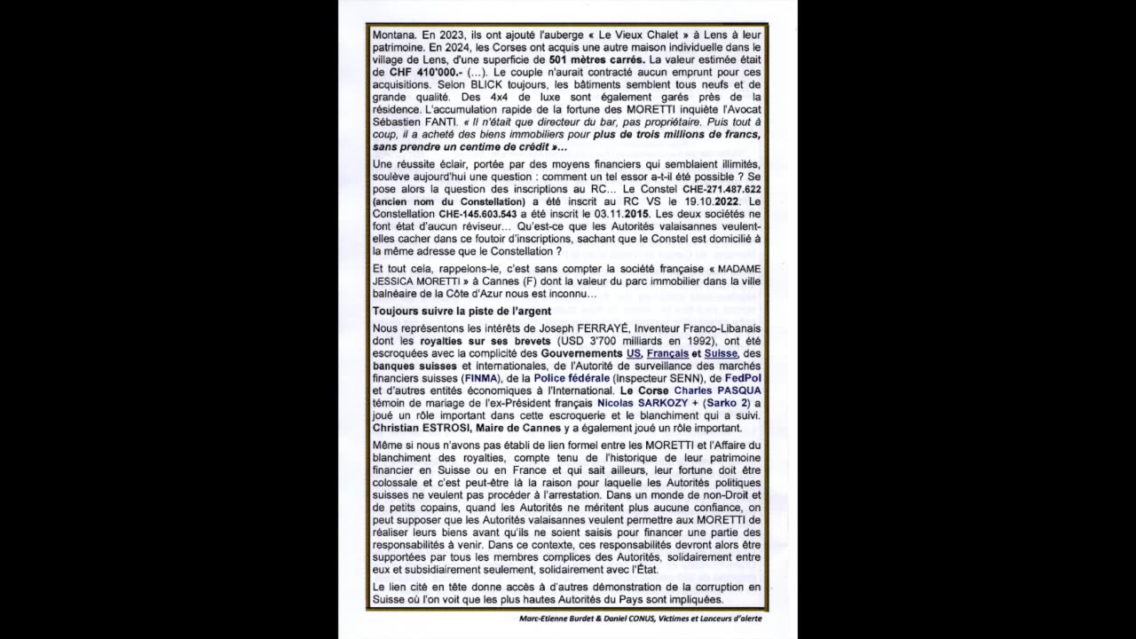 Daniel CONUS parle librement - Part 2