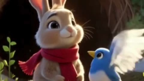 The Rabbit and the Frozen Bird | Heartwarming Moral Story for Kids | Animated Short Story