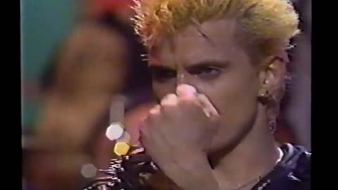 Billy Idol MTV Live Flesh For Fantasy