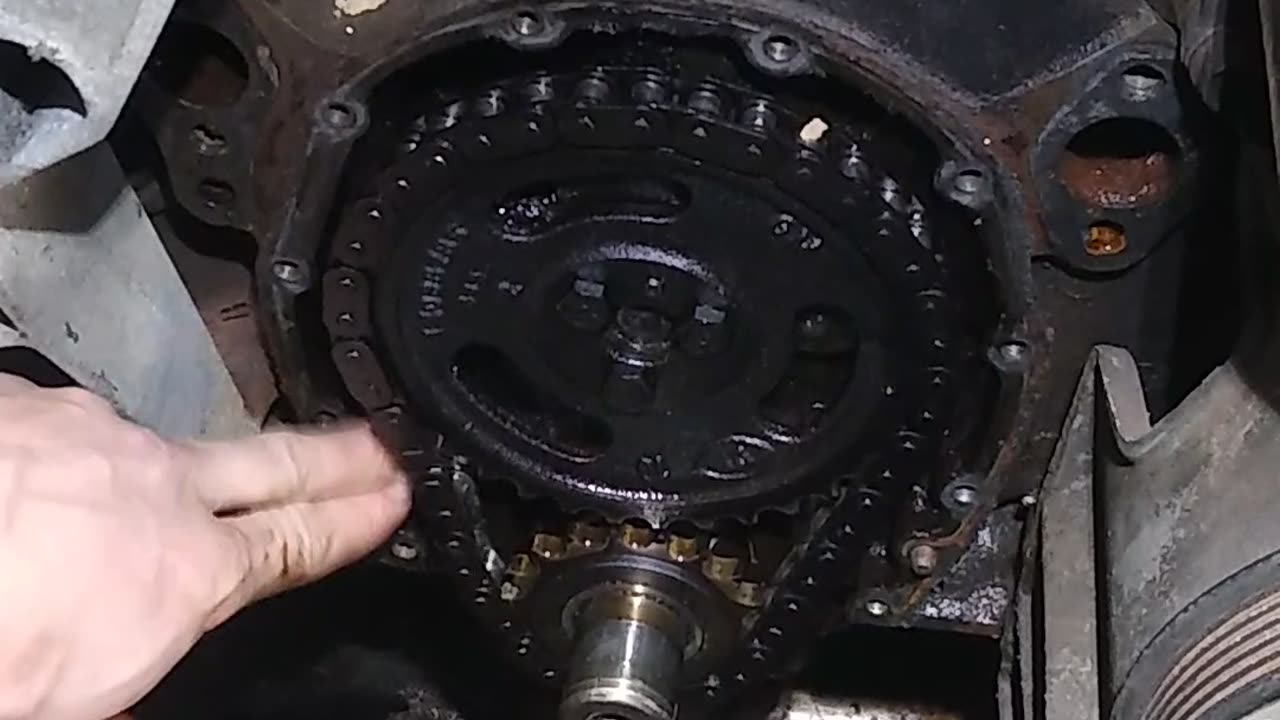 Gretta's timing chain has floppage.