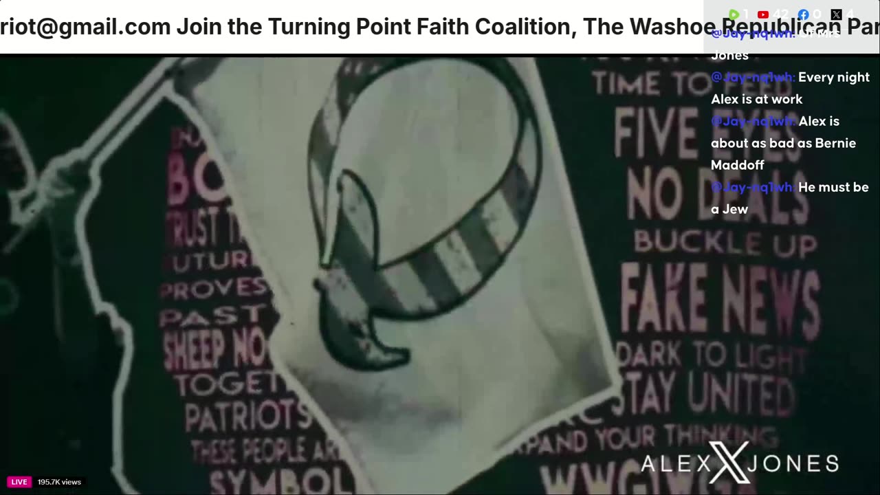 Alex Jones, Info Wars, 01/12/2026