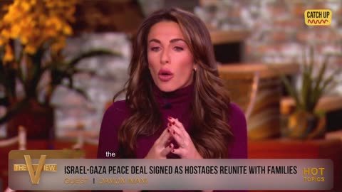 The View BRUSHED OFF Trump as Israel-Hamas Peace Deal Maker - Damon GRILLED Them!