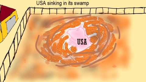 USA is sinking in its swamps