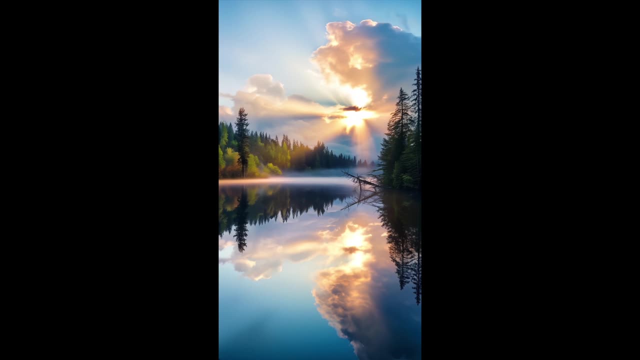 THE GENTLE WHISPER OF AMBIENT MUSIC CREATING A BREATHTAKING SYMPHONY OF NATURE