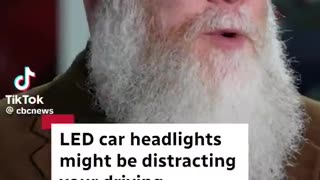 The effects of LED car headlights