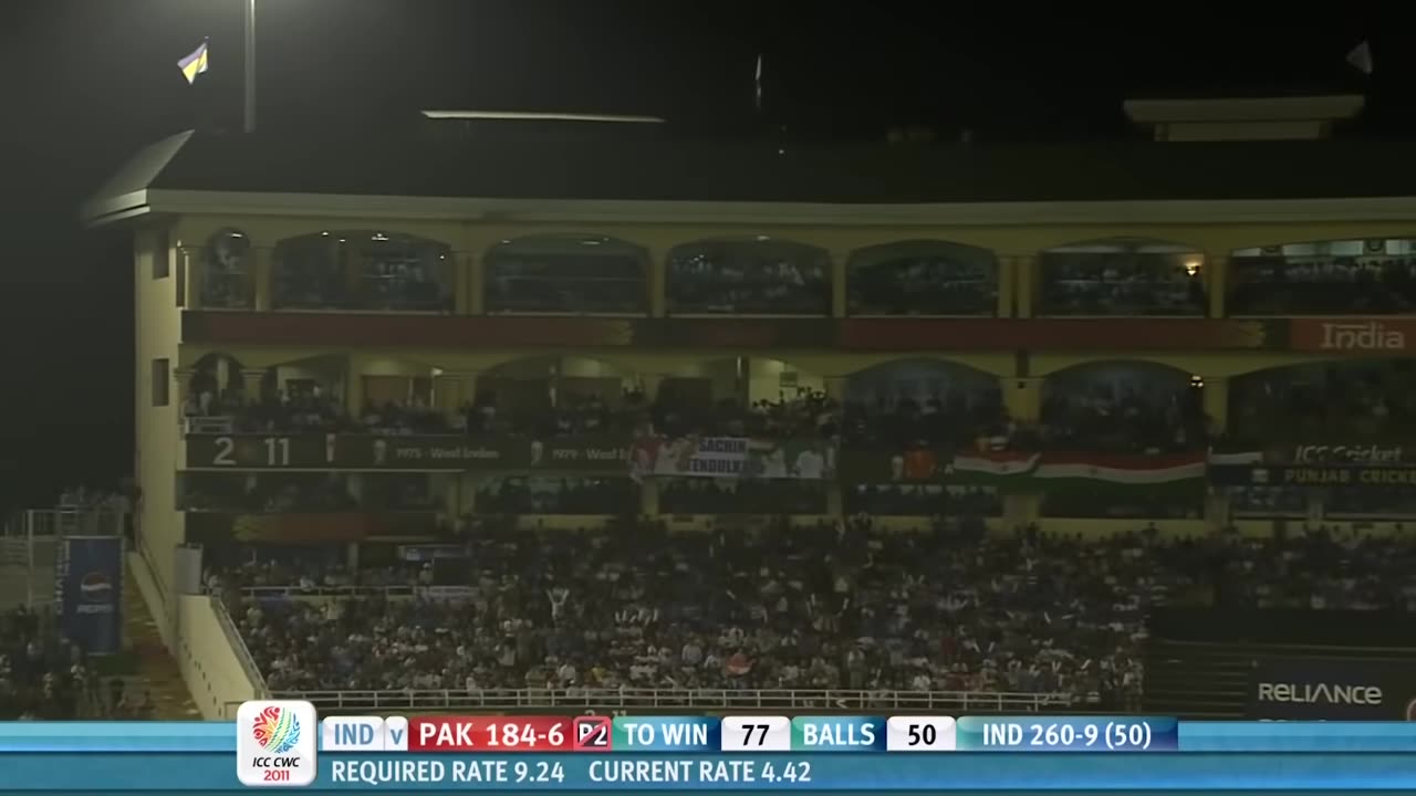 Pakistan vs India |2011 ODI World cup | Semi Final |