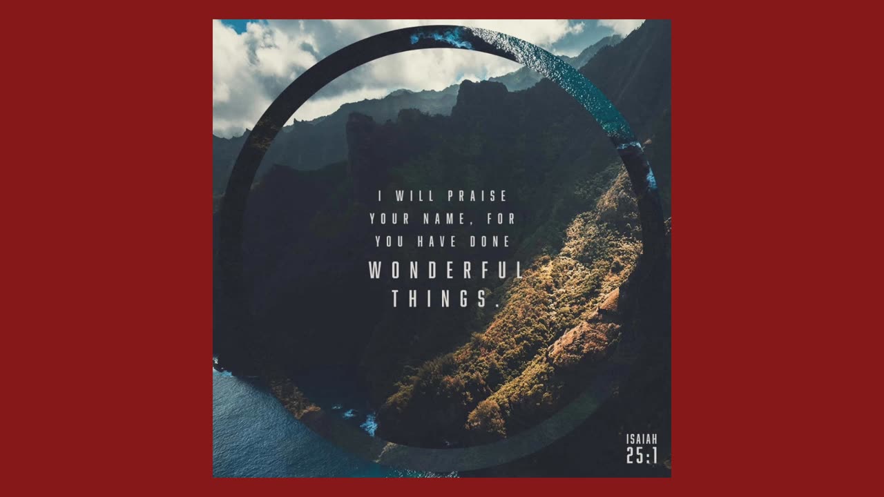 Isaiah 25:1
