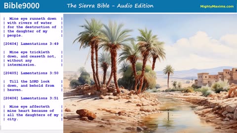 Book 25 - Lamentations