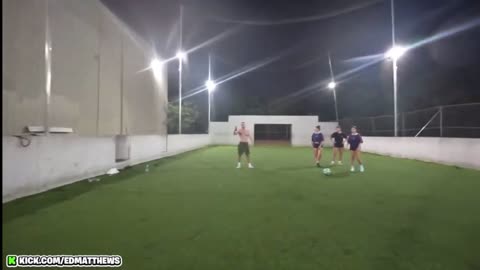Ed Matty secures tings playing football part 1