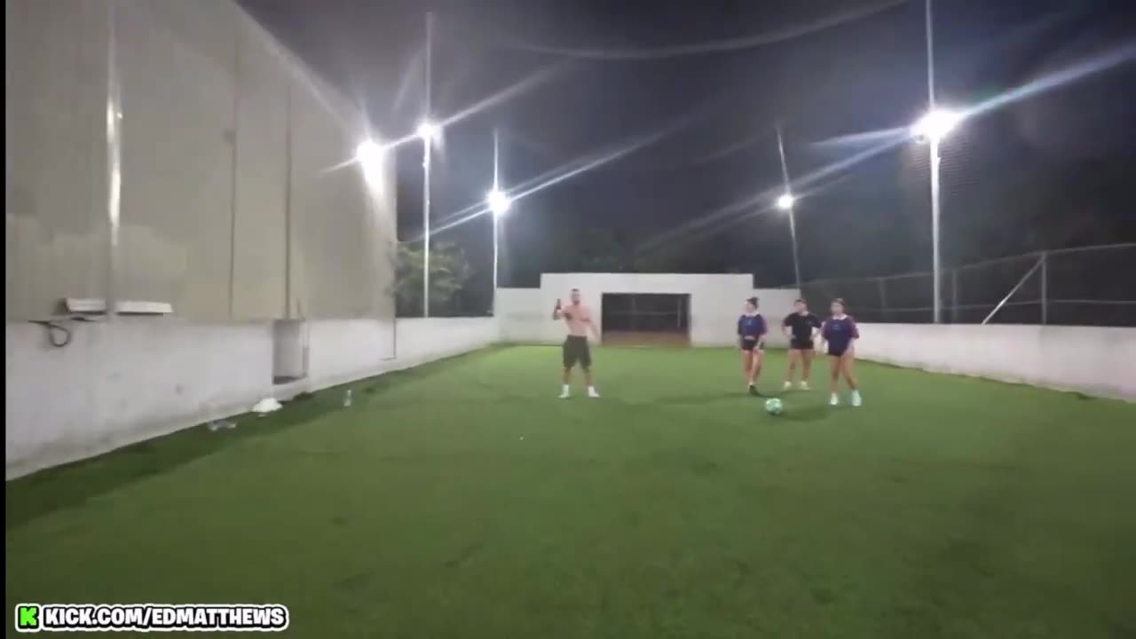 Ed Matty secures tings playing football part 1