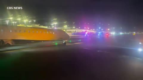 Two Delta planes collided while taxiing at LaGuardia Airport in New York