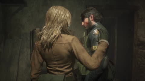 Metal Gear Solid Talk to Eva at Krasnogorje
