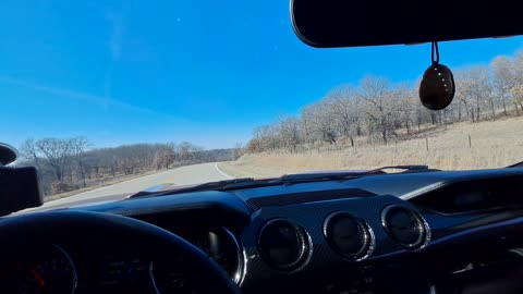 POV...2017 MUSTANG GT...COUNTRY ROAD...