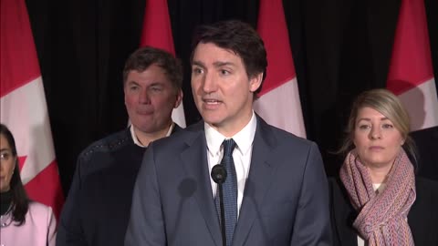 Trudeau says American consumers would pay for tariffs on Canadian product