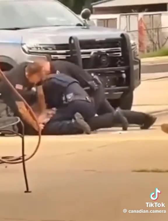 Is this much force really necessary? I saw one of them banging his head on the ground