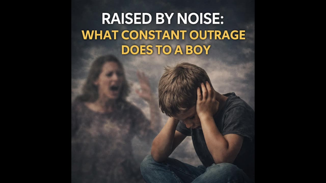 Raised by Noise — What Does Constant Outrage Do to a Boy?