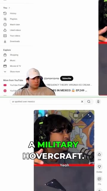 Caught Slipping: Is This Just a Military Hovercraft?