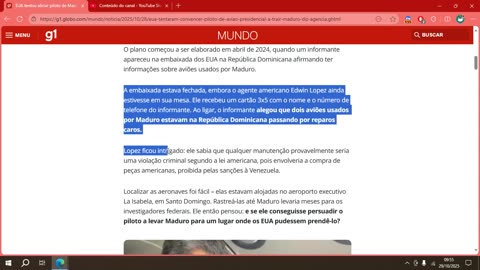 EUA tentou aliciar piloto de Maduro para capturá-lo.mp4