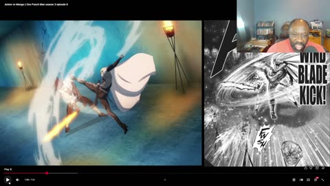 One Punch Man Episode 8 Anime vs Manga REACTION!