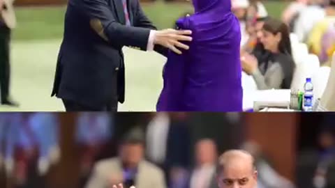 PM of Pakistan give seat to balochistan female sex girl